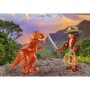 Playmobil - Set 2 Figurine - Bandit Cu T-Rex Playmobil - 1
